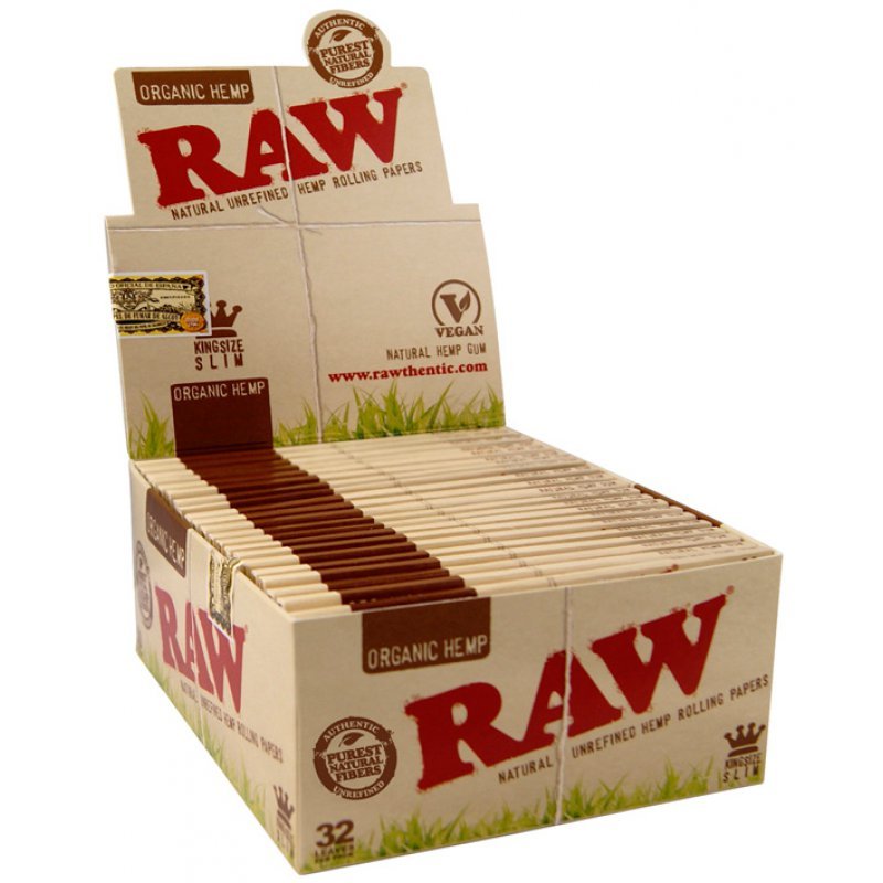 Caixa Raw Organic King Size Slim