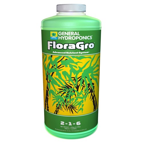 General Hydroponics FloraGro 473ml. Lacrado