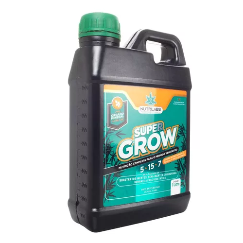 Fertilizante Nutrilabs Super Grow 1 Litro