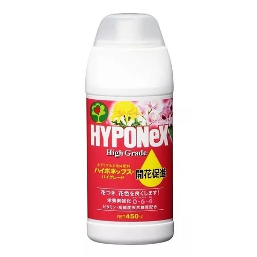 Hyponex Flores 450 ml – Fertilizante Japonês Completo para Flores